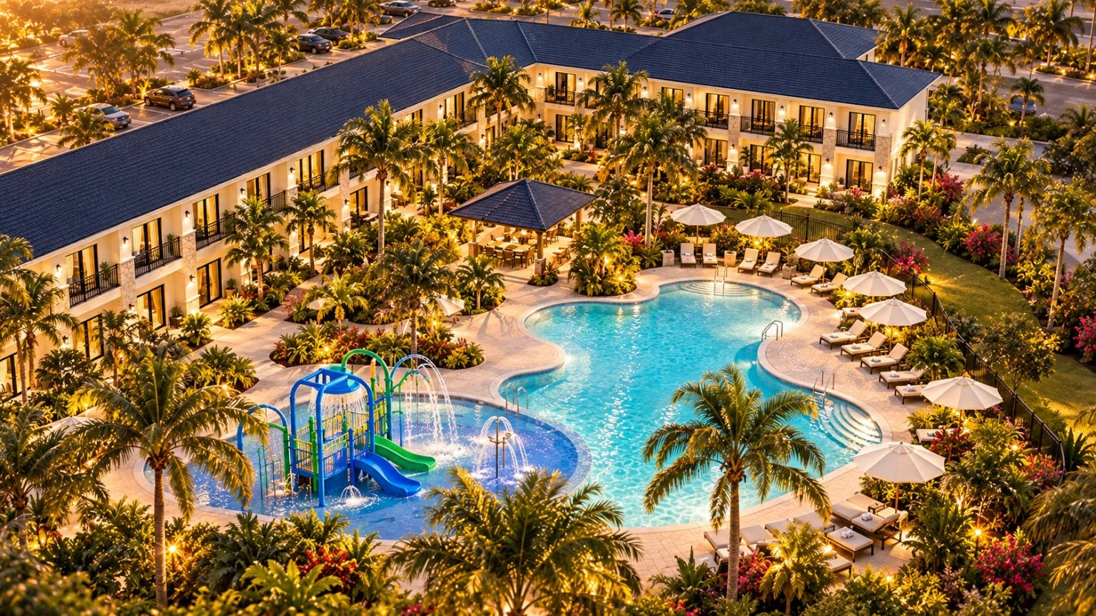 Resort pool