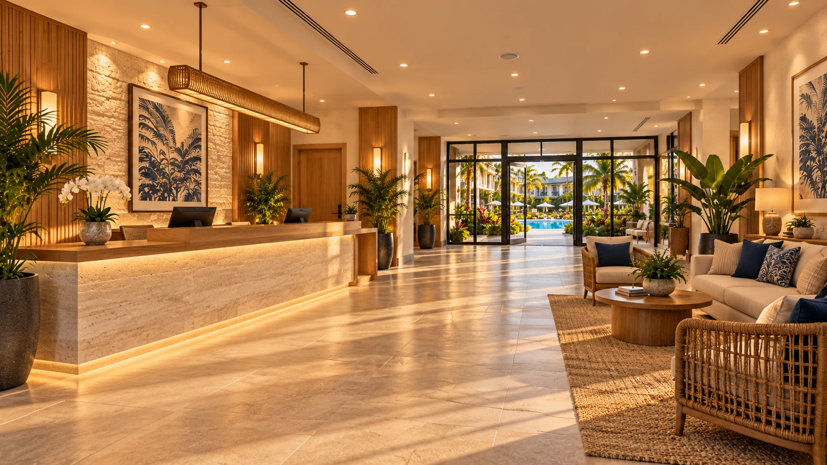 Entrance lobby