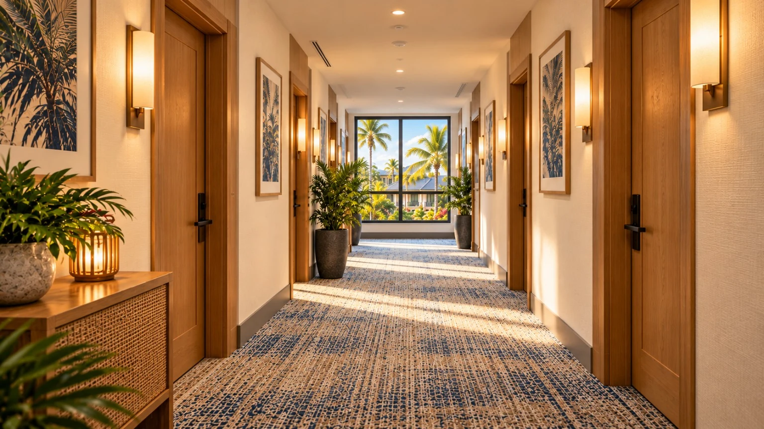 Guest corridor